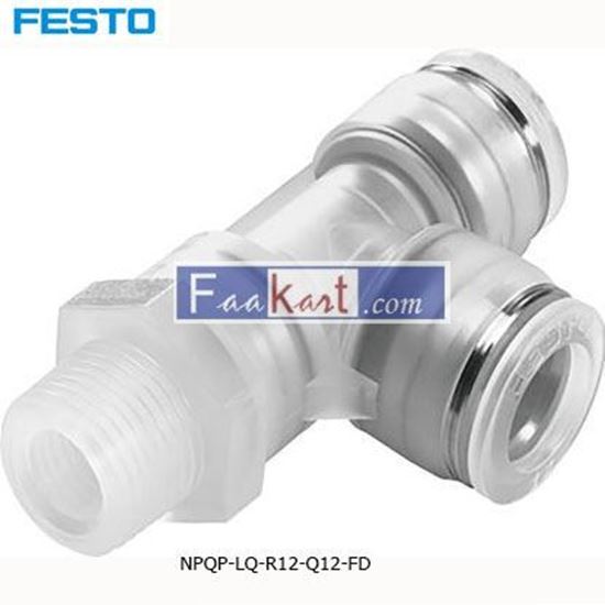 Picture of NPQP-LQ-R12-Q12-FD  FESTO Tube Tee Connector