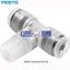 Picture of NPQP-T-R18-Q4-FD-P10  FESTO Tube Tee Connector