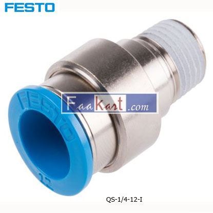 Picture of QS-1 4-12-I  FESTO Tube Pneumatic Fitting