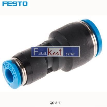 Picture of QS-8-4  FESTO Tube Pneumatic Fitting