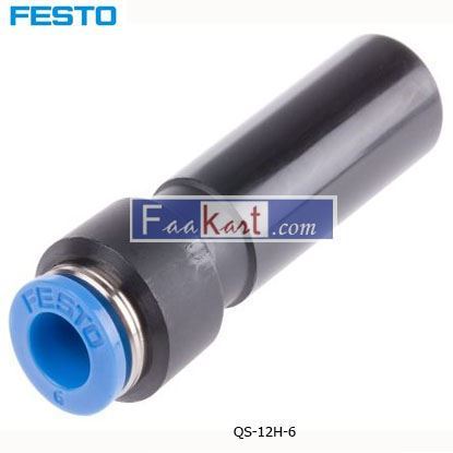 Picture of QS-12H-6  FESTO Tube Pneumatic Fitting