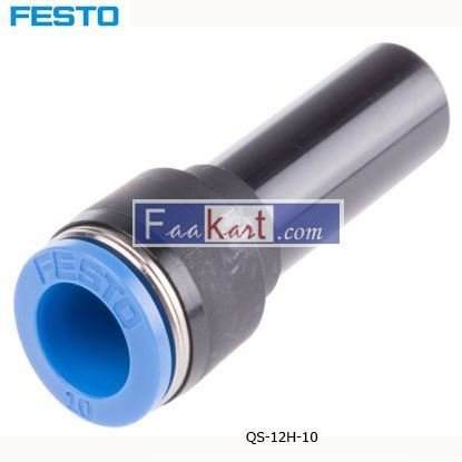 Picture of QS-12H-10  FESTO Tube Pneumatic Fitting
