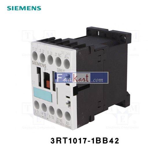 Picture of 3RT1017-1BB42  SIEMENS CONTACTOR