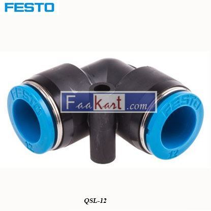 Picture of QSL-12  FESTO Tube Pneumatic Elbow Fitting