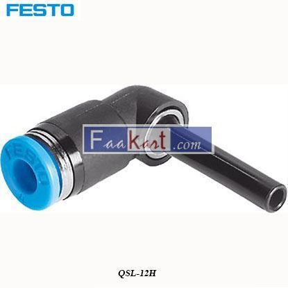 Picture of QSL-12H  FESTO Tube Pneumatic Elbow Fitting