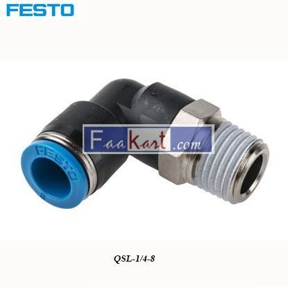 Picture of QSL-14-8  FESTO Tube Pneumatic Elbow Fitting