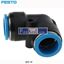 Picture of QSL-16  FESTO Tube Pneumatic Elbow Fitting 153075