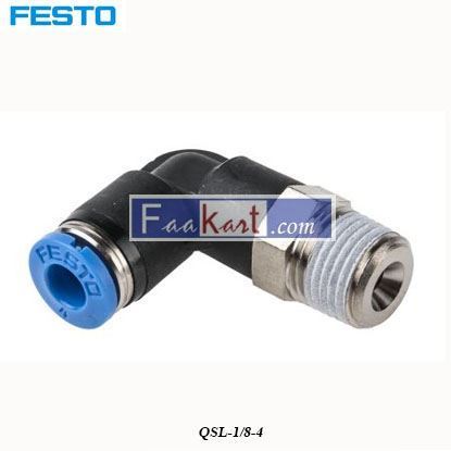 Picture of QSL-18-4  FESTO Tube Pneumatic Elbow Fitting