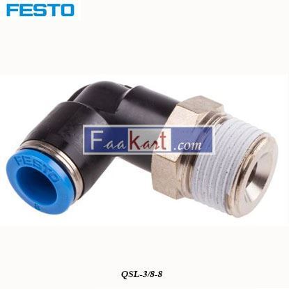 Picture of QSL-38-8  FESTO Tube Pneumatic Elbow Fitting