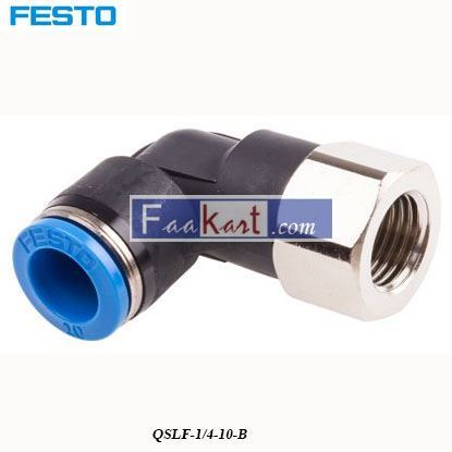 Picture of QSLF-1 4-10-B  FESTO Tube Elbow Connector