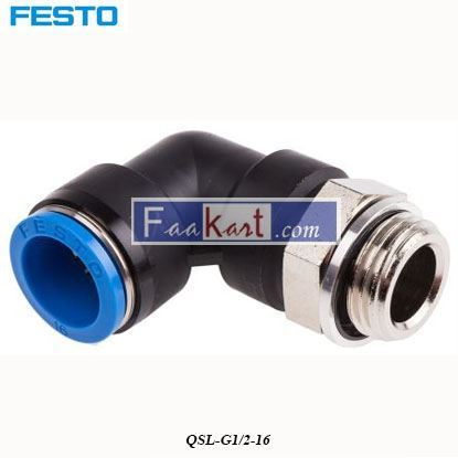 Picture of QSL-G12-16  FESTO Tube Pneumatic Elbow Fitting