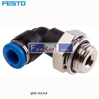 Picture of QSL-G14-6  FESTO Tube Pneumatic Elbow Fitting