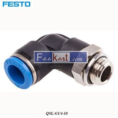 Picture of QSL-G14-10  FESTO Tube Pneumatic Elbow Fitting