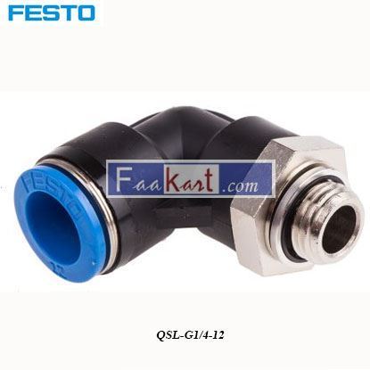 Picture of QSL-G14-12  FESTO Tube Pneumatic Elbow Fitting