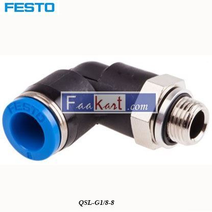 Picture of QSL-G18-8  FESTO Tube Pneumatic Elbow Fitting