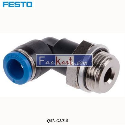 Picture of QSL-G38-8  FESTO Tube Pneumatic Elbow Fitting