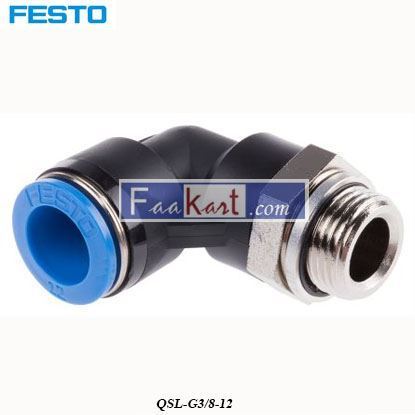 Picture of QSL-G38-12  FESTO Tube Pneumatic Elbow Fitting