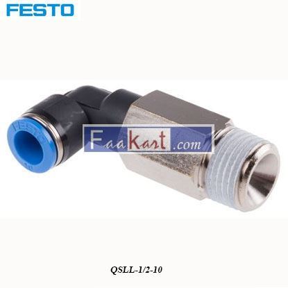 Picture of QSLL-1 2-10  FESTO Tube Elbow Connector