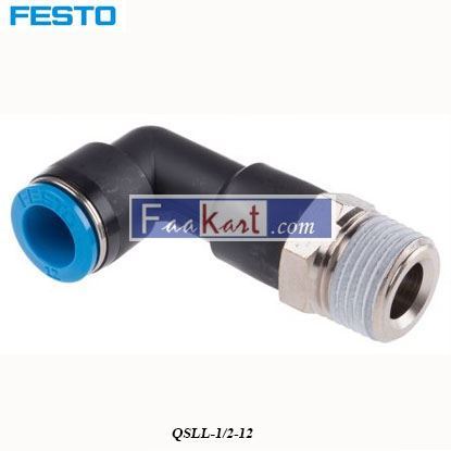 Picture of QSLL-1 2-12  FESTO Tube Elbow Connector