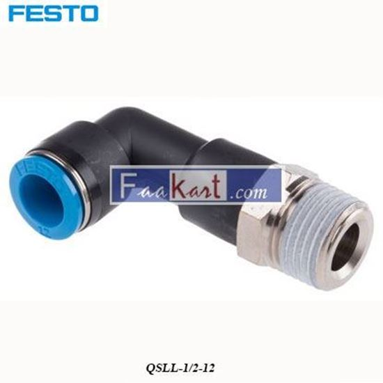 Picture of QSLL-1 2-12  FESTO Tube Elbow Connector