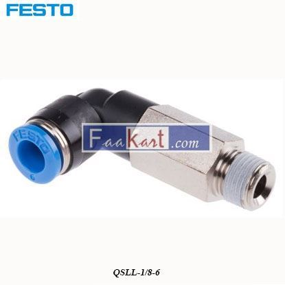 Picture of QSLL-1 8-6  FESTO Tube Elbow Connector