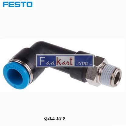 Picture of QSLL-1 8-8  FESTO Tube Elbow Connector
