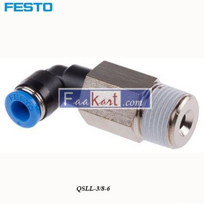 Picture of QSLL-3 8-6  FESTO Tube Elbow Connector