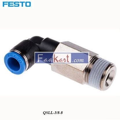 Picture of QSLL-3 8-8  FESTO Tube Elbow Connector