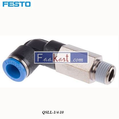 Picture of QSLL-14-10  FESTO Tube Elbow Connector