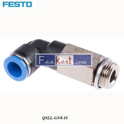 Picture of QSLL-G3 8-10  FESTO Tube Elbow Connector