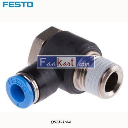 Picture of QSLV-1 4-6  FESTO Tube Elbow Connector