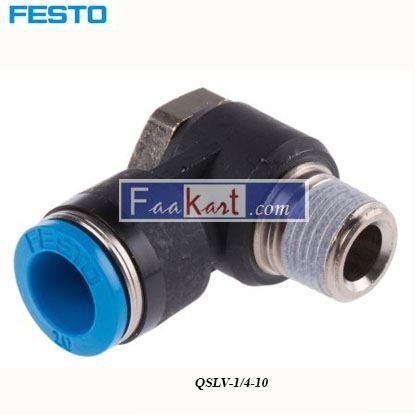 Picture of QSLV-1 4-10  FESTO Tube Elbow Connector