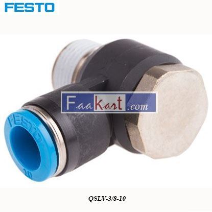 Picture of QSLV-3 8-10  FESTO Tube Elbow Connector