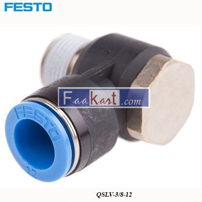 Picture of QSLV-3 8-12  FESTO Tube Elbow Connector R
