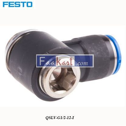 Picture of QSLV-G1 2-12-I  FESTO Tube Elbow Connector