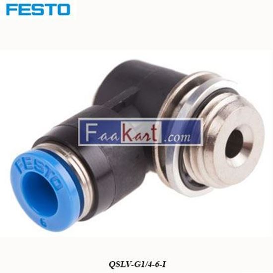 Picture of QSLV-G1 4-6-I  FESTO Tube Elbow Connector