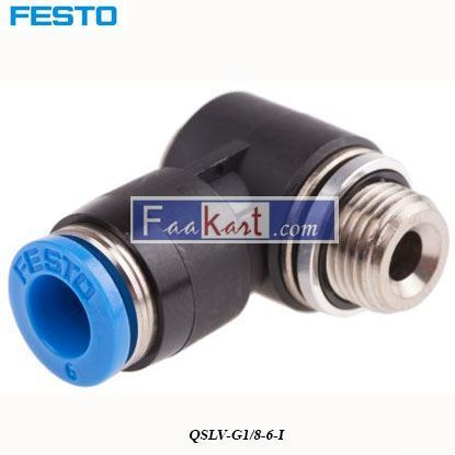Picture of QSLV-G1 8-6-I  FESTO Tube Elbow Connector