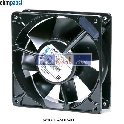 Picture of W2G115-AD15-01 EBM-PAPST DC Axial fan