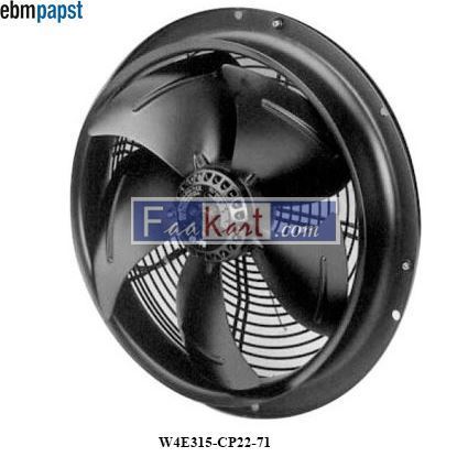 Picture of W4E315-CP22-71 EBM-PAPST AC Axial fan