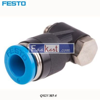 Picture of QSLV-M5-6  FESTO Tube Elbow Connector