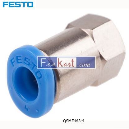 Picture of QSMF-M3-4  FESTO Tube Pneumatic Fitting