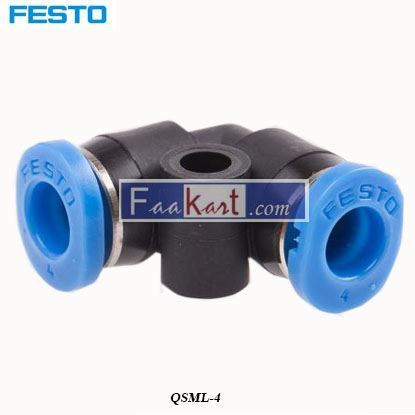 Picture of QSML-4  FESTO Tube Pneumatic Elbow Fitting