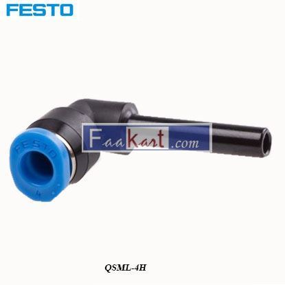 Picture of QSML-4H  FESTO Tube Pneumatic Elbow Fitting