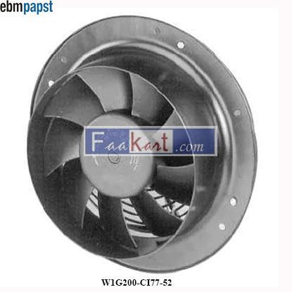 Picture of W1G200-CI77-52 EBM-PAPST DC Axial fan