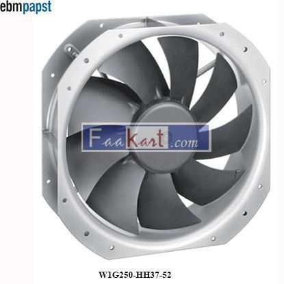 Picture of W1G250-HH37-52 EBM-PAPST DC Axial fan