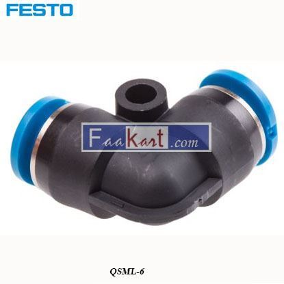 Picture of QSML-6  FESTO Tube Pneumatic Elbow Fitting