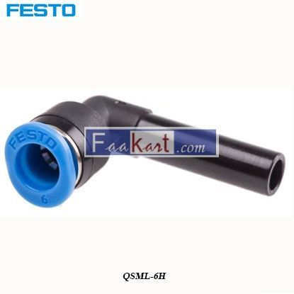 Picture of QSML-6H  FESTO Tube Pneumatic Elbow Fitting
