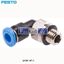 Picture of QSML-M7-4  FESTO Tube Pneumatic Elbow Fitting