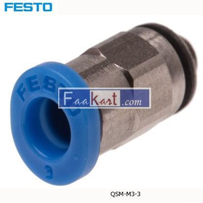 Picture of QSM-M3-3  FESTO Tube Pneumatic Fitting