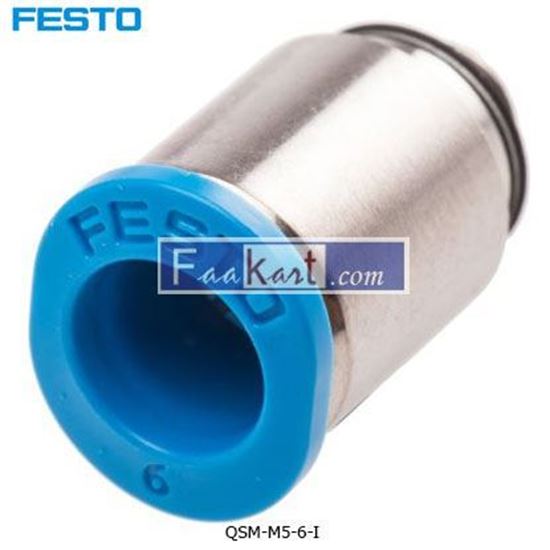 Picture of QSM-M5-6-I  FESTO Tube Pneumatic Fitting